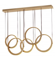  Tether 5-Light LED Pendant-(E24085-NAB)-ET2