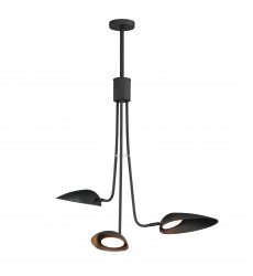 Marsh 3-Light LED Pendant-(E24093-BK)-ET2 Marsh 3-Light LED Pendant-(E24093-BK)-ET2