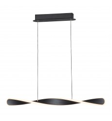  Pirouette 1-Light LED Pendant-(E24155-BK)-ET2