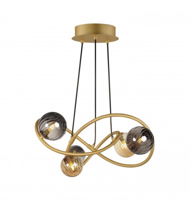 Planetary 5-Light LED Chandelier-(E24185-148GLD)-ET2  Planetary 5-Light LED Chandelier-(E24185-148GLD)-ET2
