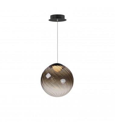  Planetary 1-Light LED Pendant-(E24189-138BK)-ET2
