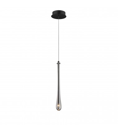  Stillo 1-Light LED Pendant-(E24211-138BK)-ET2
