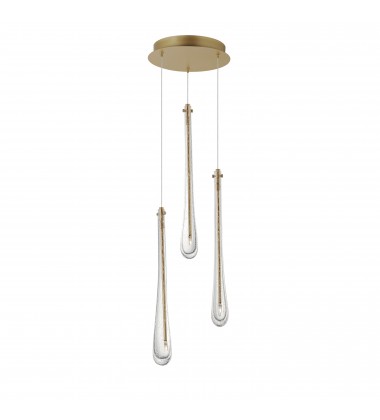  Stillo 3-Light LED Pendant-(E24213-118GLD)-ET2