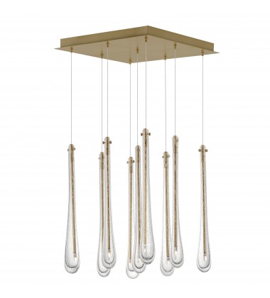  Stillo 9-Light LED Pendant-(E24217-118GLD)-ET2