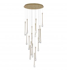  Stillo 18-Light LED Pendant-(E24219-118GLD)-ET2