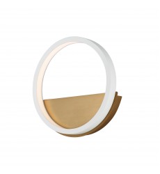  Hoopla LED Wall Sconce-(E24320-WTGLD)-ET2