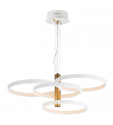 Hoopla 4-Light LED Pendant-(E24326-WTGLD)-ET2 Hoopla 4-Light LED Pendant-(E24326-WTGLD)-ET2