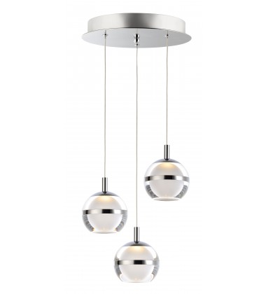  Swank 3-Light LED Pendant-(E24593-93PC)-ET2