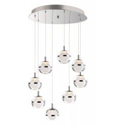  Swank 8-Light LED Pendant-(E24598-93PC)-ET2