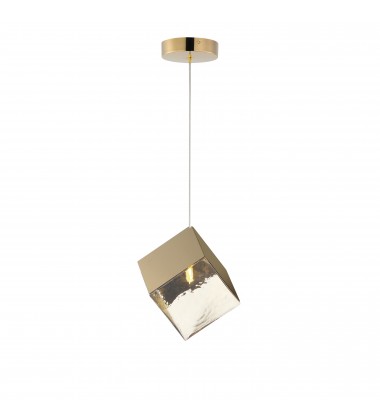  Ice Cube 1-Light LED Pendant-(E24681-26FG)-ET2
