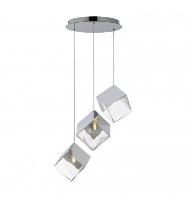  Ice Cube 3-Light LED Pendant-(E24683-28PC)-ET2