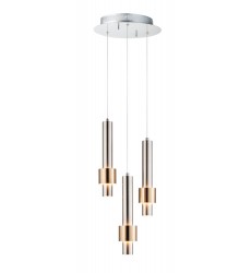  Reveal 3-Light LED Pendant-(E24753-SNSBR)-ET2