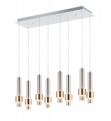  Reveal 8-Light LED Pendant-(E24758-SNSBR)-ET2
