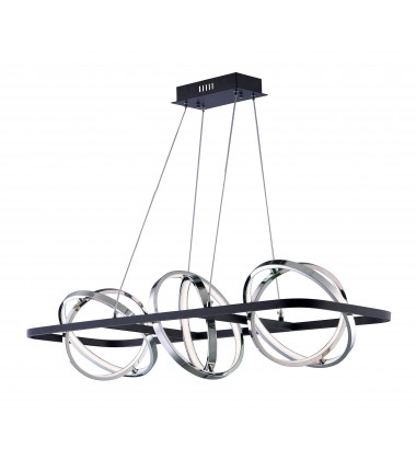  Gyro II 3-Light LED Linear Pendant-(E24788-BKPC)-ET2