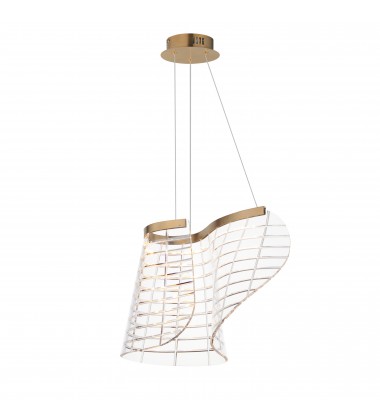  Tartan 1-Light LED Pendant-(E24812-82BCN)-ET2