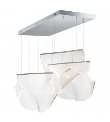 Rinkle 3-Light Linear LED Pendant-(E24873-133PC)-ET2 Rinkle 3-Light Linear LED Pendant-(E24873-133PC)-ET2