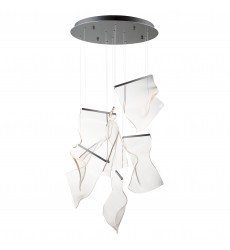  Rinkle 6-Light LED Multi Pendant-(E24875-133BGM)-ET2