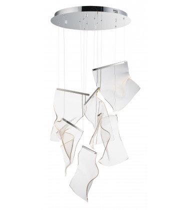 Rinkle 6-Light LED Multi Pendant-(E24875-133PC)-ET2 Rinkle 6-Light LED Multi Pendant-(E24875-133PC)-ET2