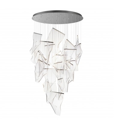  Rinkle 24-Light LED Pendant-(E24880-133PC)-ET2