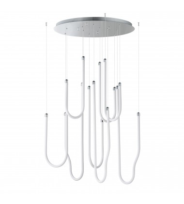  Soleil 8-Light LED Pendant-(E24988-PC)-ET2
