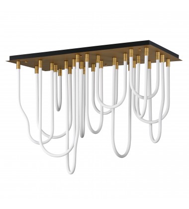  Soleil 14-Light LED SQ Flush Mount-(E24989-NAB)-ET2