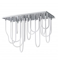  Soleil 14-Light LED SQ Flush Mount-(E24989-PC)-ET2