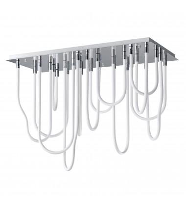  Soleil 14-Light LED SQ Flush Mount-(E24989-PC)-ET2