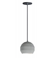  Hive LED Concrete Pendant-(E25035-GY)-ET2