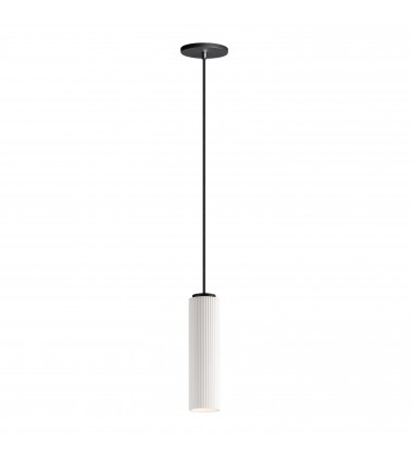 Pleat LED Plaster Pendant-(E25038-WTBK)-ET2  Pleat LED Plaster Pendant-(E25038-WTBK)-ET2
