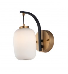  Soji LED Wall Sconce-(E25061-92BKGLD)-ET2