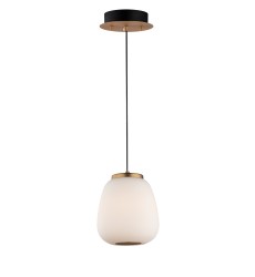  Soji 2-Light LED Pendant-(E25063-92BKGLD)-ET2