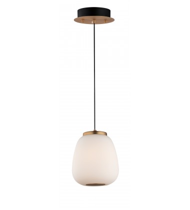  Soji 2-Light LED Pendant-(E25063-92BKGLD)-ET2