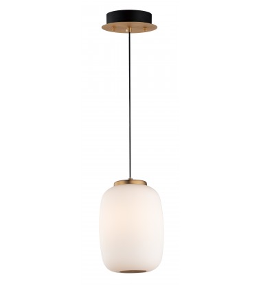  Soji 2-Light LED Pendant-(E25064-92BKGLD)-ET2
