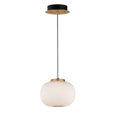  Soji 2-Light LED Pendant-(E25065-92BKGLD)-ET2