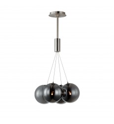 Burst 4-Light LED Pendant - Smoke-(E25084-142SN)-ET2 Burst 4-Light LED Pendant - Smoke-(E25084-142SN)-ET2
