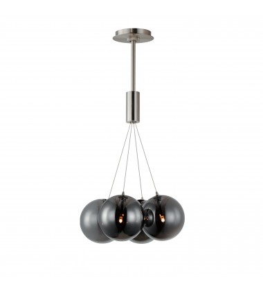  Burst 4-Light LED Pendant - Smoke-(E25084-142SN)-ET2