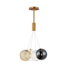 Burst 4-Light LED Pendant - Mixed-(E25084-148GLD)-ET2 Burst 4-Light LED Pendant - Mixed-(E25084-148GLD)-ET2
