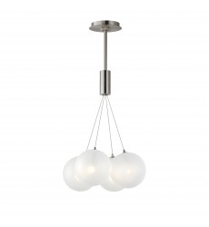  Burst 4-Light LED Pendant - Frost-(E25084-54SN)-ET2