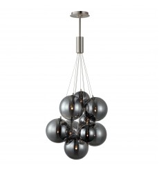 Burst 9-Light LED Pendant - Smoke-(E25087-142SN)-ET2 Burst 9-Light LED Pendant - Smoke-(E25087-142SN)-ET2