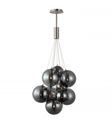  Burst 9-Light LED Pendant - Smoke-(E25087-142SN)-ET2