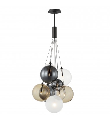 Burst 9-Light LED Pendant - Mixed-(E25087-148BK)-ET2 Burst 9-Light LED Pendant - Mixed-(E25087-148BK)-ET2