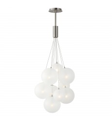 Burst 9-Light LED Pendant - Frost-(E25087-54SN)-ET2 Burst 9-Light LED Pendant - Frost-(E25087-54SN)-ET2
