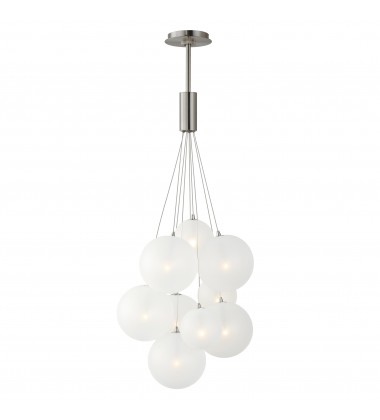  Burst 9-Light LED Pendant - Frost-(E25087-54SN)-ET2