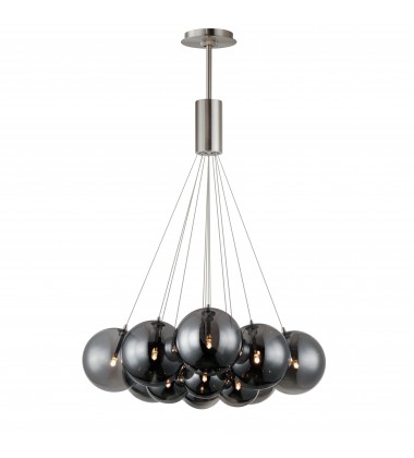 Burst 12-Light LED Pendant - Smoke-(E25089-142SN)-ET2 Burst 12-Light LED Pendant - Smoke-(E25089-142SN)-ET2