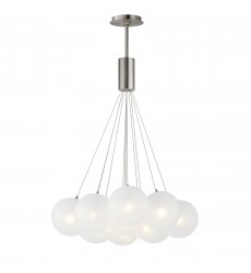  Burst 12-Light LED Pendant - Frost-(E25089-54SN)-ET2