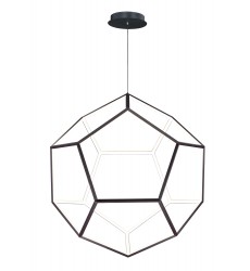  Penta x-Large LED Pendant-(E25108-BK)-ET2