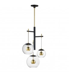 Nucleus 3-Light LED Pendant-(E25156-BKNAB)-ET2  Nucleus 3-Light LED Pendant-(E25156-BKNAB)-ET2