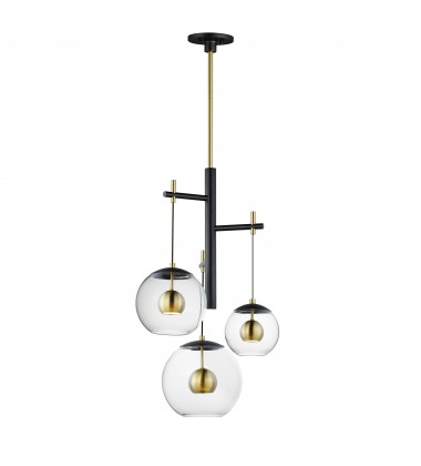 Nucleus 3-Light LED Pendant-(E25156-BKNAB)-ET2  Nucleus 3-Light LED Pendant-(E25156-BKNAB)-ET2