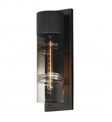  Smokestack Large LED Outdoor Wall Sconce-(E26146-142BK)-ET2