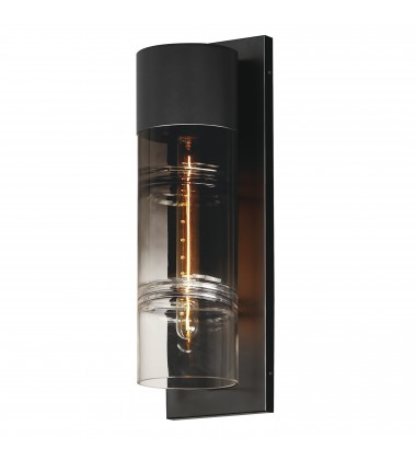  Smokestack Large LED Outdoor Wall Sconce-(E26146-142BK)-ET2